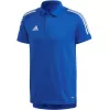 adidas Condivo 20 herrpolotröja Team Royal Blue/White ED9237 storlek S