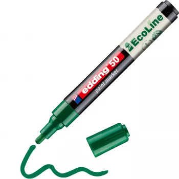 Edding 50 EcoLine lackmarkerpen grön 2-3 mm 4-50-004