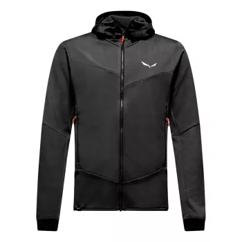 Salewa Sella Crevasse HD herr fleecejacka – Black Out / XL