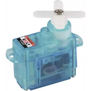 Reely mikros servo S-0307 analogt servo plastväxellåda JR-kontakt RE-2148501