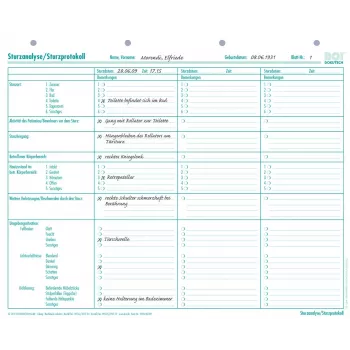 BOI fallanalys-/protokollformulär, 50 blad (9206-00389)