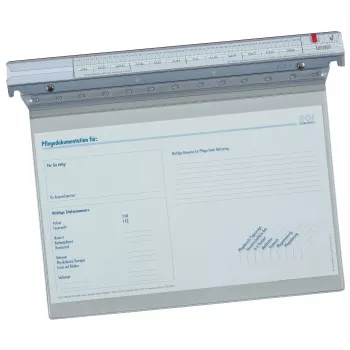 BOI Dokutech patientdokumentation hängmapp Signal-Line plast grå 2 x affärsbindning (9208-00535)