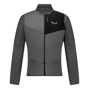 Salewa Ortles Fleece FZ herr fleecejacka - Onyx, storlek L