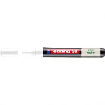 Edding 50 EcoLine lackmarkerpenna vit 2-3 mm 4-50-049
