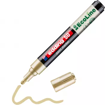 Edding 50 EcoLine Lacquer Marker Gold 2-3 mm (4-50-053)