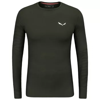 Salewa Cristallo Warm långärmad tröja - Dark Olive