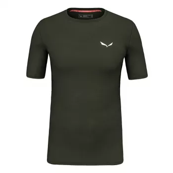 Salewa Cristallo Thermal T-shirt herr - Dark Olive