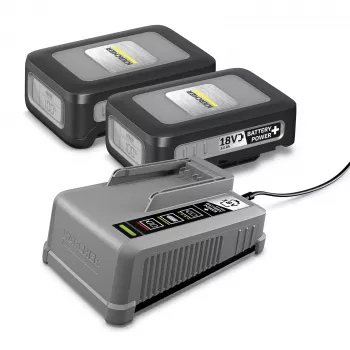 Kärcher startpaket Battery Power+ 18/30 2.445-072.0 – 18V 3,0Ah Li-Ion batteri och laddare