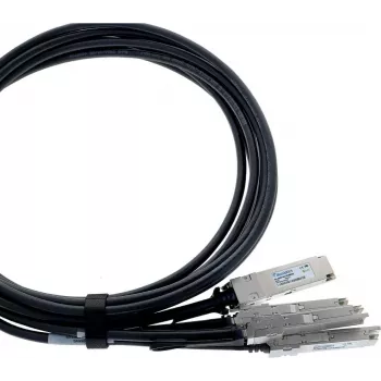 BlueLAN NVIDIA-kompatibel 400G QSFP-DD Breakout-DAC-kabel MCP7F60-W003R26-BL, 2m AWG26