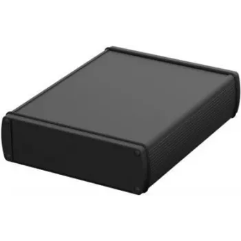 Bopla ABPH 1600-0200 ALUBOS_SET 84166200.HMT1 Universalhölje 169 x 200 x 52 mm aluminium svart RAL 9005