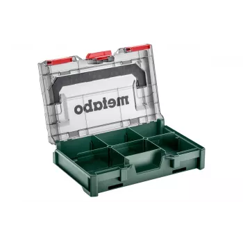 Metabo 626896000 metaBOX 63 XS Verktygsboxinsats, ABS, grön/transparent