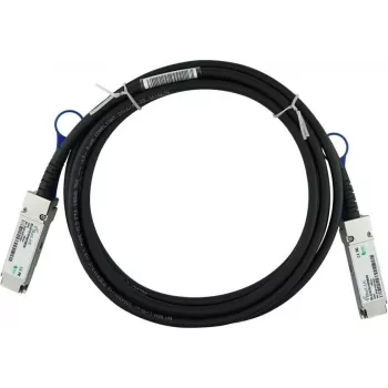 BLUELAN Kompatibel Infortrend 9624CM200CAB2-0030 QSFP56 Direct Attach-kabel, 200GBASE-CR4, Ethernet, 30AWG, 3 meter 9624CM200CAB2-0030-BL