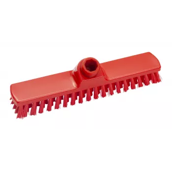Haug Bürsten FC88101 röd plastskurborste, 28 cm bredd