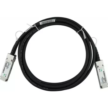 BlueLAN 470-AAGI-BL Kompatibel Dell QSFP+ Direct Attach kopparkabel, 40GBASE-CR4, 30 m, aktiv, Twinax, Ethernet/InfiniBand QDR