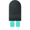 BLUELAN BlueOptics LWL-loopback-adapter OM3 50/125µm multimode SC/UPC duplex, aqua/turkos, keramisk ferrule, -40°C till +85°C (BOLBSCOM3)