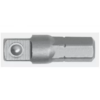 GEDORE red drivadapter 1/4 inch fyrkant x 1/4 inch sexkant, längd 25 mm R47100003