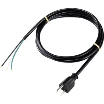 Sygonix SY-5043454 strömanslutningskabel svart 2,00 m