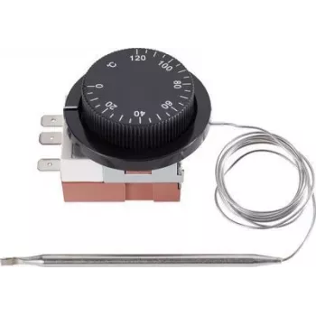 SYGONIX inbyggnadstermostat 0 till +120°C, kapillärgivare, 16A SPDT (SY-5044424)