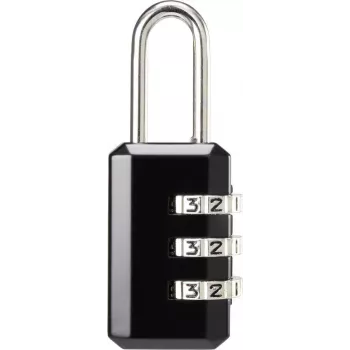 SYGONIX SY-5044452 22 mm svart kombinationshänglås
