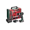 Metabo SB 18 L BL set batteridriven slagborrskruvdragare 18V borstlös 65 Nm med 2x 2,0 Ah Li-Power batterier, laddare och väska 613157710