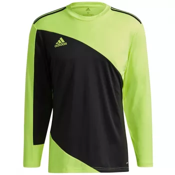 adidas Squadra 21 målvaktströja herr långärmad svart/Semi Solar Slime storlek L GN5795