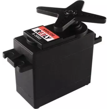 Reely standardservo analog servo plastväxellåda JR-kontakt (RE-6751239)