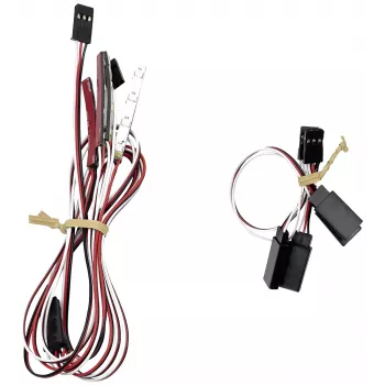 Reely RE-7867947 LED-ljusset för RC-modeller (2x vit, 2x röd)