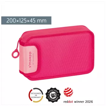 BRUNNEN s'maepp Colour Code fyllt pennfodral tulpanrosa 17-delar 20 x 4,5 cm (104942025)