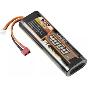 Reely Li-Ion RC-batteri 7,4V 4000mAh 2S 15C Hardcase T-plug RE-7853529