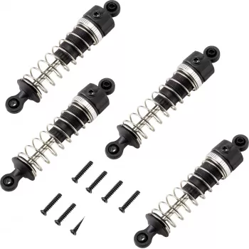 Reely reservstötdämparset (2 st.) för 1:10 RC-bilar, buggys, trucks - 90 mm aluminium oljefyllda