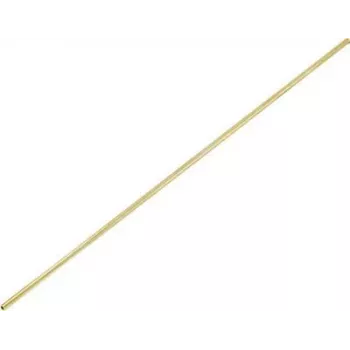 Reely Mässingsrör 4 mm x 500 mm, innerdiameter 2 mm, ihåligt cylindriskt, 1 st RE-7083942