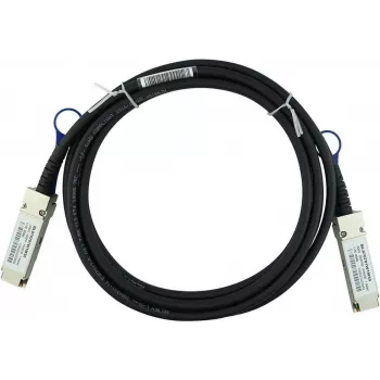 BLUELAN Kompatibel Mellanox MCP1650-V02AE26 QSFP56 Direct Attach-kabel, 200GBASE-CR4, InfiniBand, 30AWG, 3 meter MCP1650-V02AE26-BL