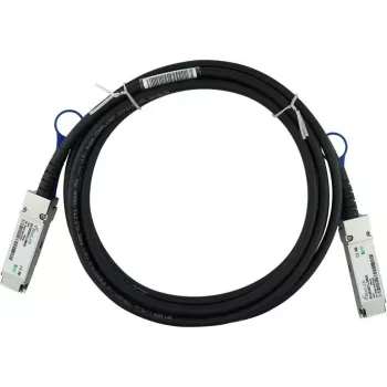 BlueLAN 100G QSFP28 Direct Attach-kabel 0,5m, passiv koppar EQPT1H8FR1FCL100-BL