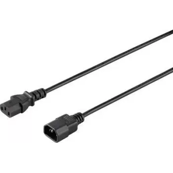 Sygonix SY-5042726 IEC C14 till C13 strömkabel 0,5 m svart