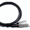 BlueLAN QDD-4X100G-2M-BL Juniper-kompatibel 400G QSFP-DD breakout-DAC-kabel 2 m AWG26