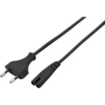 SYGONIX SY-5043508 nätkabel Schuko till IEC C13 5 m svart