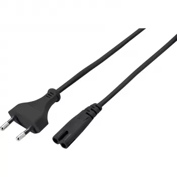 SYGONIX SY-5043508 nätkabel Schuko till IEC C13 5 m svart