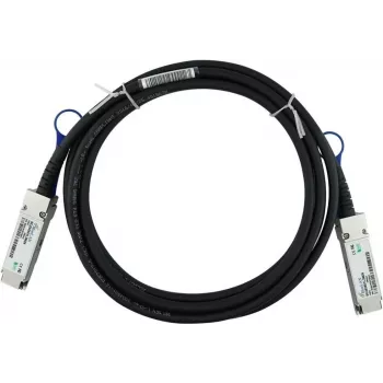 BlueLAN 100G QSFP28 Direct Attach-kabel 0,5 m 30AWG kompatibel med HPE 834973-B21 834973-B21-BL