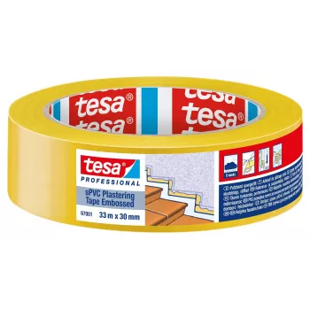 tesa 67001-00000-00 rengöringstejp gul 33 m x 30 mm
