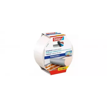 Tesa 55731 Avtagbart golvtejp-set, 10 m x 50 mm, 6 rullar, transparent 55731-00500-11