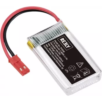 Reely LiPo batteripack 3,7V 800mAh 1S 25C softcase BEC-kontakt RE-7853487