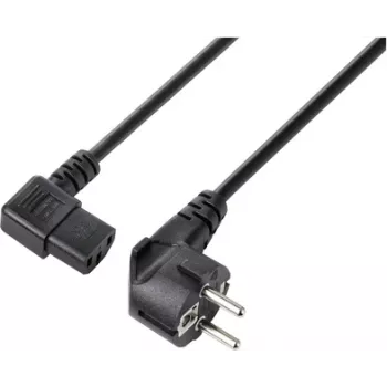 Sygonix SY-5243886 nätkabel för kallapparat 7,5 m svart