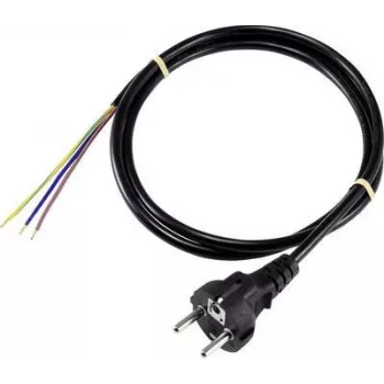 SYGONIX SY-5178370 nätkabel CEE 7/7 till IEC C13 3 m svart