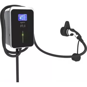 Sygonix wallbox typ 2 läge 3 32 A 22 kW app WiFi RFID (SY-6687958)