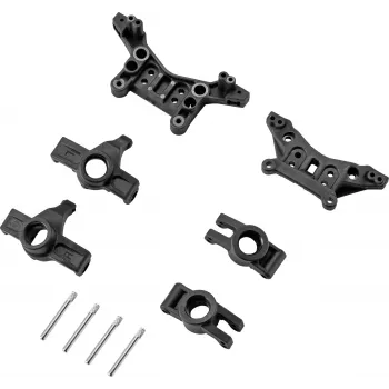 Reely RE-6904716 dämparbrygga och spindelledssats för Rhino 2 1:10 4WD buggy