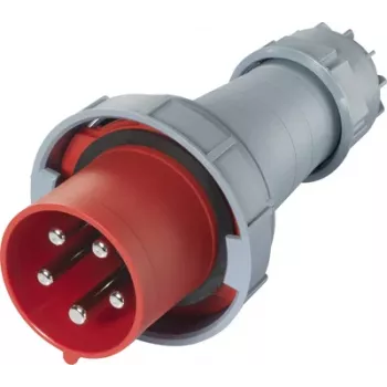 Sygonix SY-6790588 CEE-kontakt 125 A 5-polig 400 V/AC IP67 röd