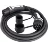Sygonix SY-5836548 typ 2 till typ 2 EV-laddkabel 7 m 11 kW 20 A 3-fas IP65 svart