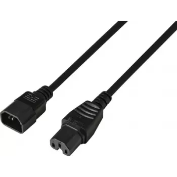 Sygonix SY-7154268 nätkabel CEE 7/7 till IEC C13 3 m svart
