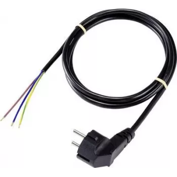 Sygonix SY-5043478 nätkabel CEE 7/7 till IEC C13 2 m svart