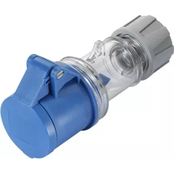 Sygonix SY-5871536 CEE-koppling 16 A 3-polig 230 V/AC IP44 transparent